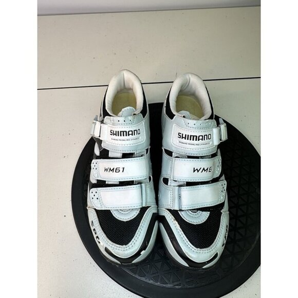 Shimano Cycling Shoe Women Sz 39 / 7 US Pedaling Dynamics SPD WM61 Biking Sports - Picture 2 of 12